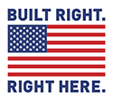 Built Right. Right Here.
